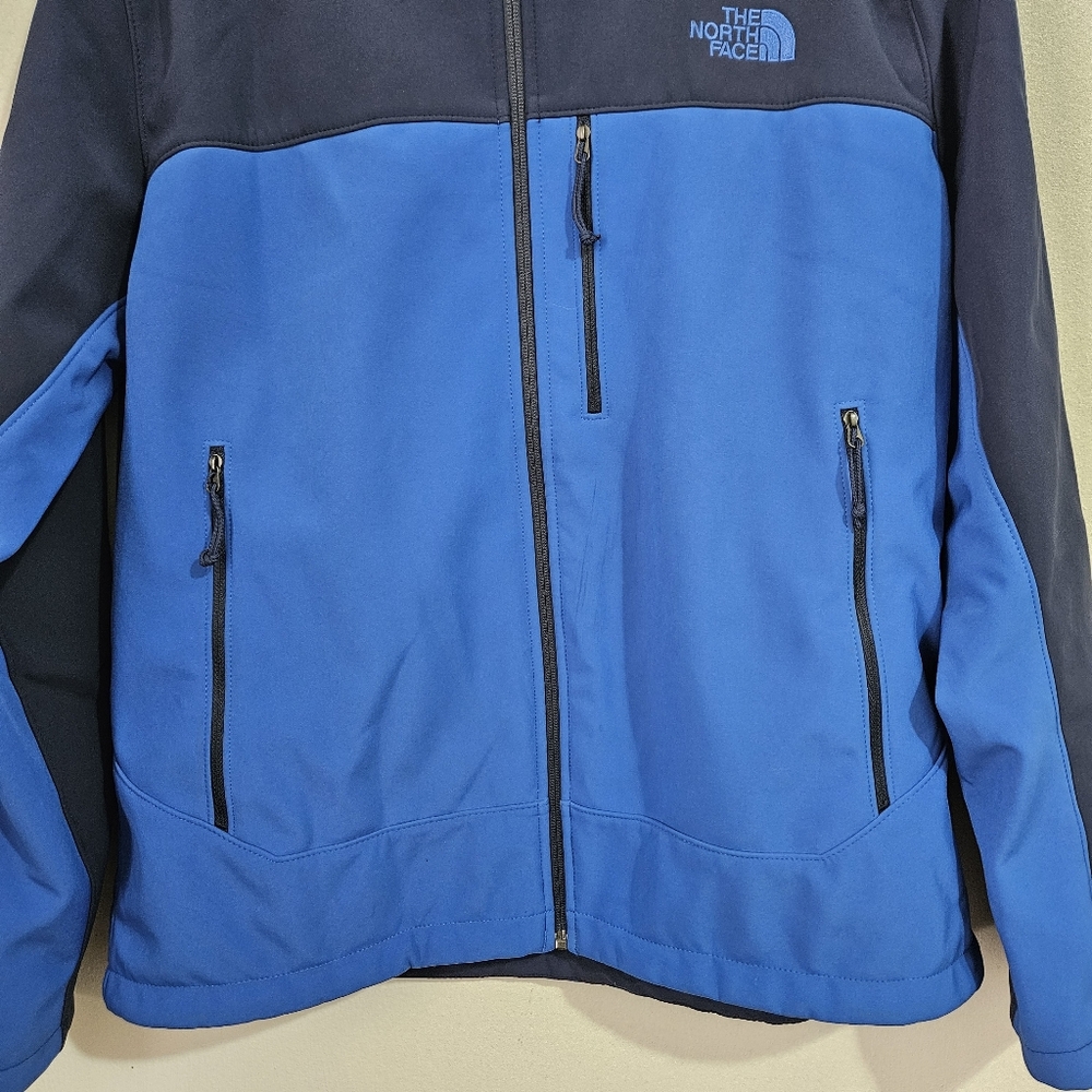 THE NORTH FACE Zip Soft Shell Apex Vionic Jacket Size L - Picture 4 of 12